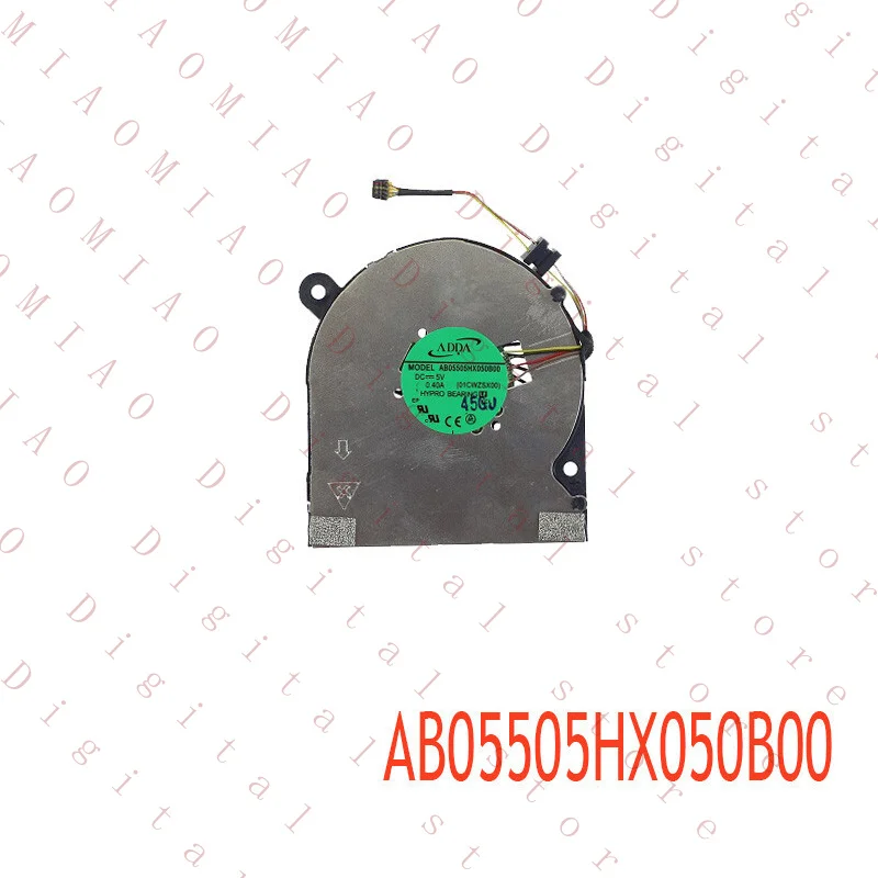 RM   Laptop CPU Cooling Fan AB05505HX050B00 DC5V 0.40A 4Pin