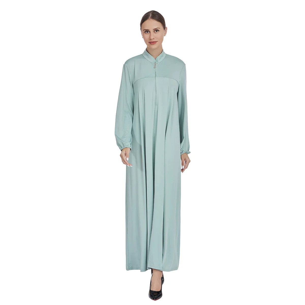 

Ramadan Muslim Women's Embroidered Loose abaya Dresses For Women Gala Morocco Dubai Elegant Casual Kaftan
