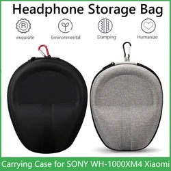 Hard EVA Headphone Carrying Case Pouch for SONY WH-1000XM4 Xiaomi Audio-technica ATH-M50X ATH-M20X Wireless Headset Accessories