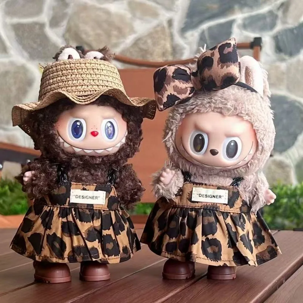 MIni vêtements de poupée en peluche, accessoires de tenue pour poupées Labubu V1 V2, accessoires de vêtements, cadeau DIY, nouvelle collection