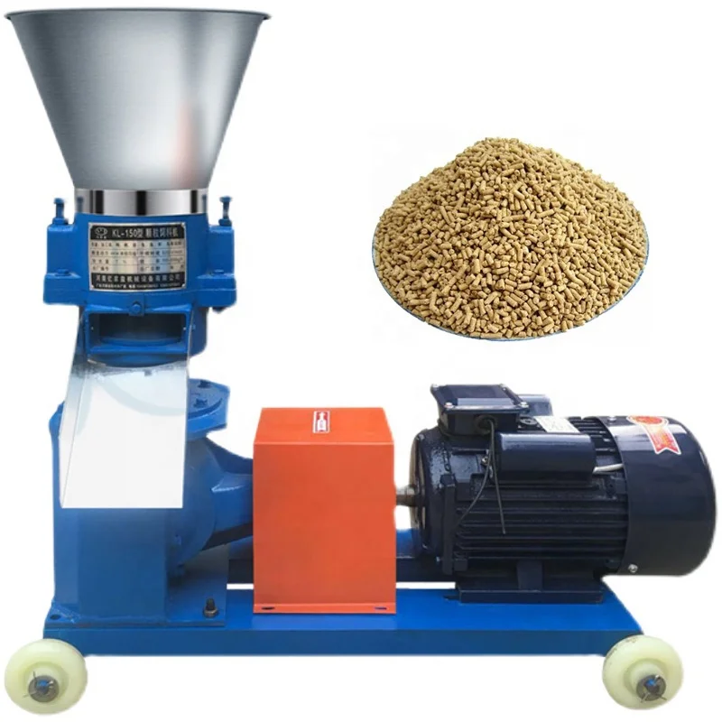 Hot Sale Breeding Pig and Cattle Pelletizing Machine New Type Feed Pellet Machine