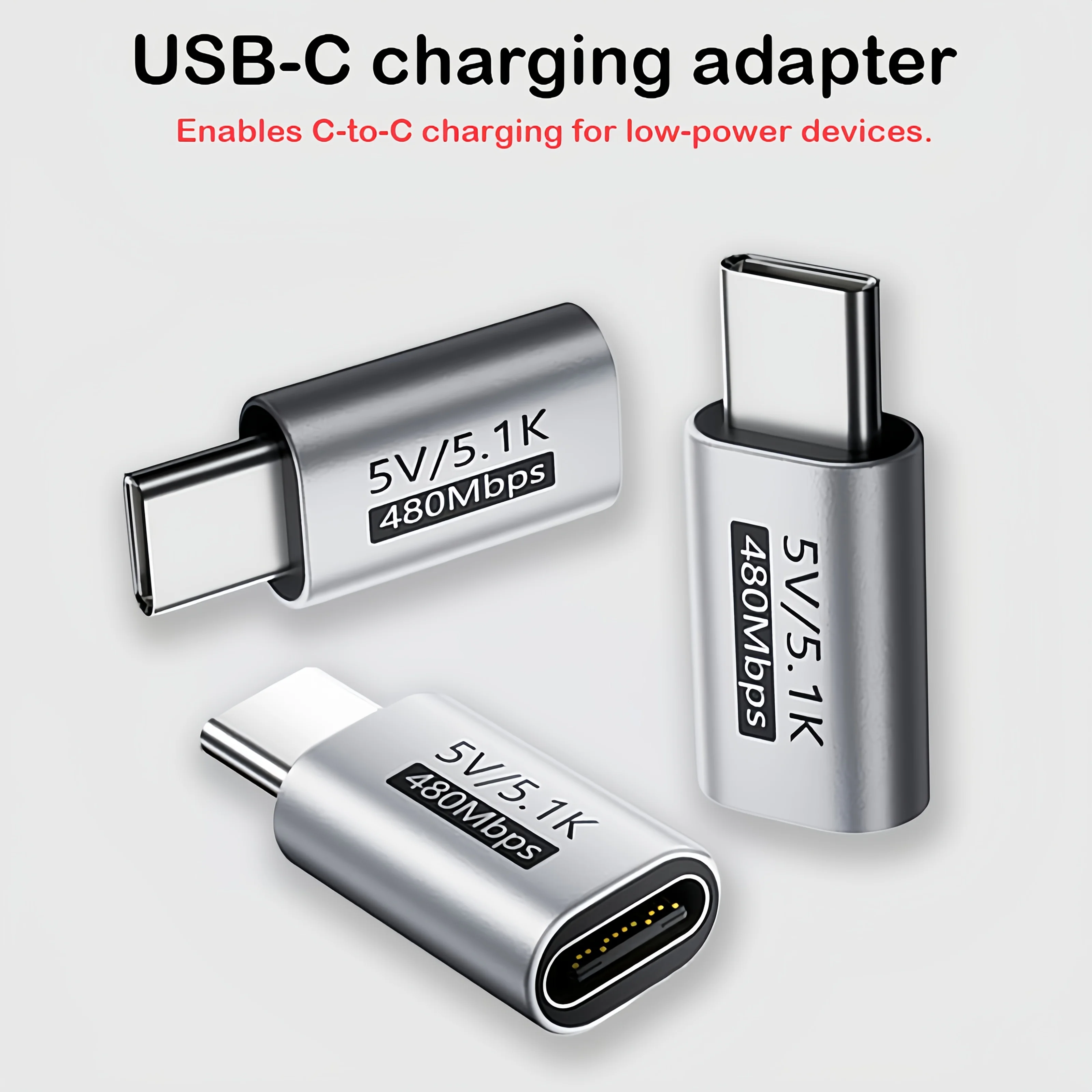 1/2PCS USB Type C Extension Adapter USB-C Female to USB-C Male, charging and transmission data cable, USB-C female to male cha