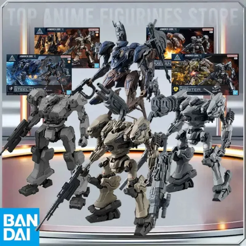

BANDAI Genuine Original 30MM ARMORED CORE Ⅵ NIGHTFALL STEEL HAZE MELANDER ORBITER Anime Figures Assembled Model Kit Toy Gift
