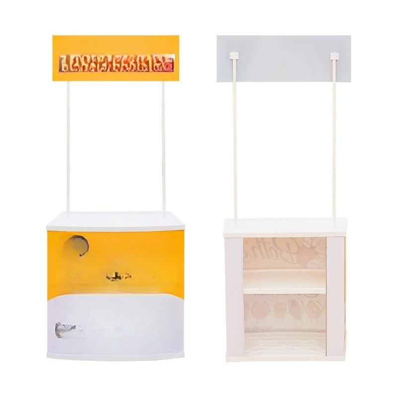 

Wholesale Portable Plastic Promotional Desk Display Supermarket Counter Advertising Sales Rack