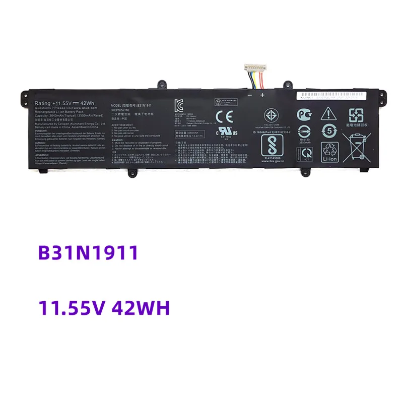 

B31N1911 11.55V 42WH Battery For Asus VivoBook Flip 14 TM420IA Series V4050FF V4050FA M413DA-WS51 F413FFK433FA