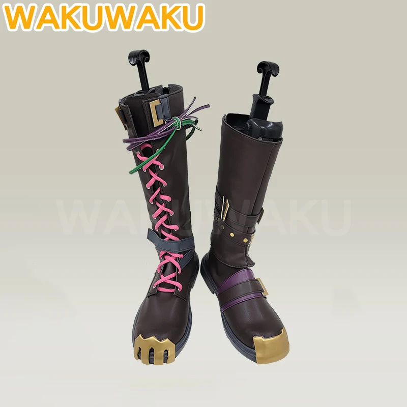 أحذية Jinx / Vi التأثيرية لعبة LOL التأثيرية WakuWaku Women Arcane الموسم 2 أحذية Jinx التأثيرية Vi أحذية عيد الميلاد