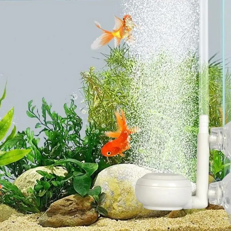 

Aquarium Air Bubble Oxygenation Bubble Disk Accessory For Various Fish Tanks Q5WC
