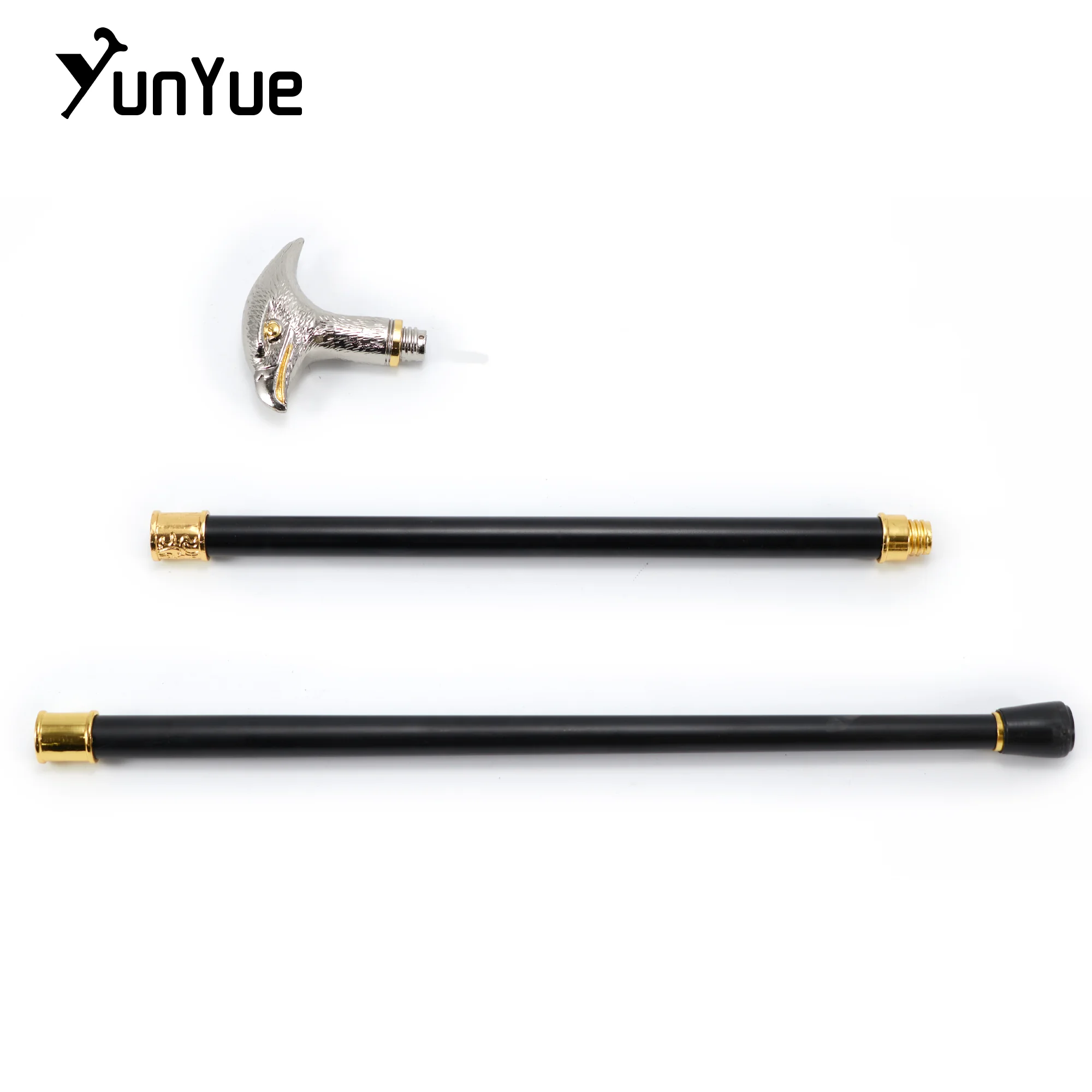 Legierung Adler Kopf Mode Gehstock Gentleman Elegante Dekorative Cane Kunst Sammlung Vintage Party Walking Film Prop Cane