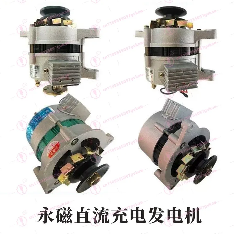 

Tricycle Tractor Single Cylinder Diesel Engine Pure Copper 12V14V Permanent Magnet DC Left-handed Right-handed Dual-purpose