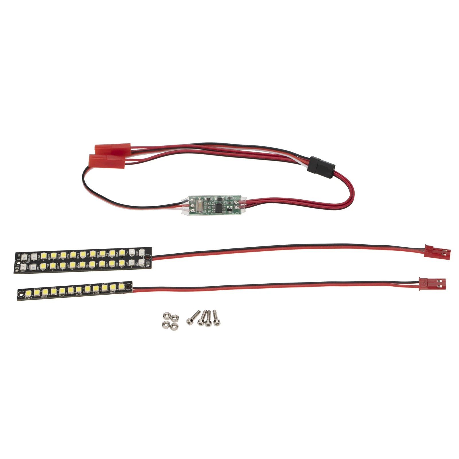 For 1/10 TRAXXAS MAXX Small X RC Car LED Light Strip Bright Bumper Light Lamp High Quality Upgrade Parts