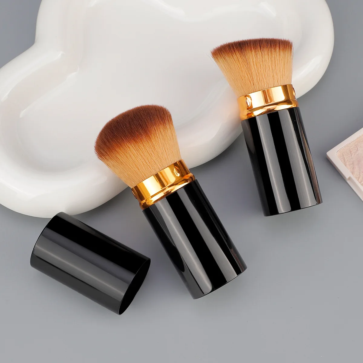 Brochas de maquillaje de belleza de alta calidad, colorete profesional, base en polvo, corrector facial, tomar fotos, brocha de maquillaje, herramientas cosméticas