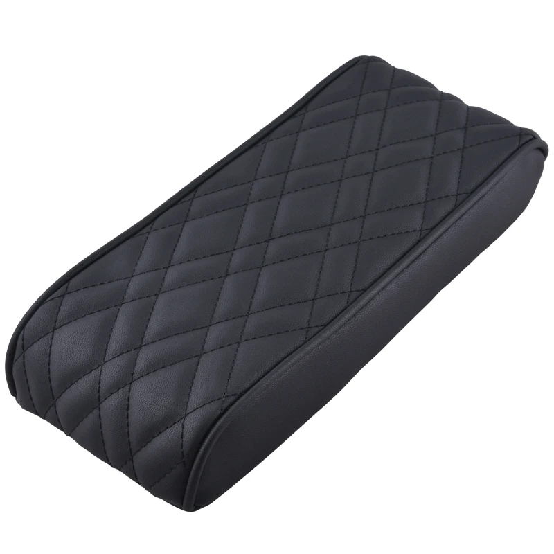 

Leather Car Centre Console Armrest Mat Interior Auto Arm Rest Storage Box Lid Cushion Cover Pad for Smart Fortwo Forfour