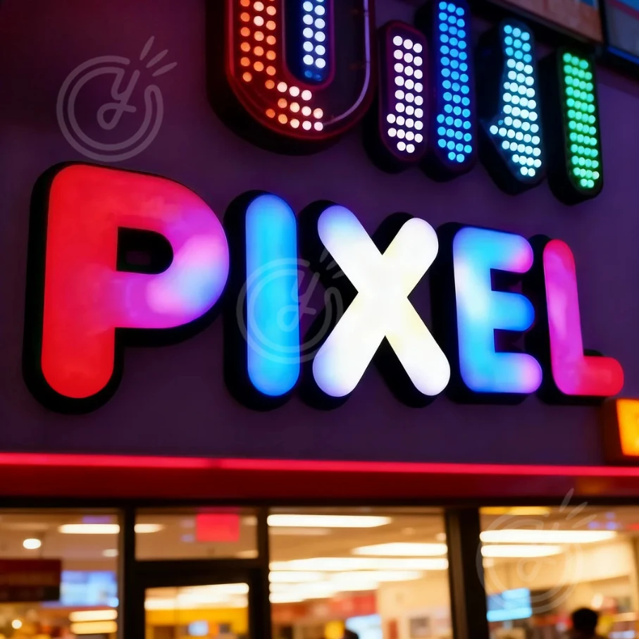 Letrero de barra RGB con logotipo personalizado, canal Led direccionable, letras 3d, señalización de pared comercial, publicidad, salón de belleza, peluquero de neón