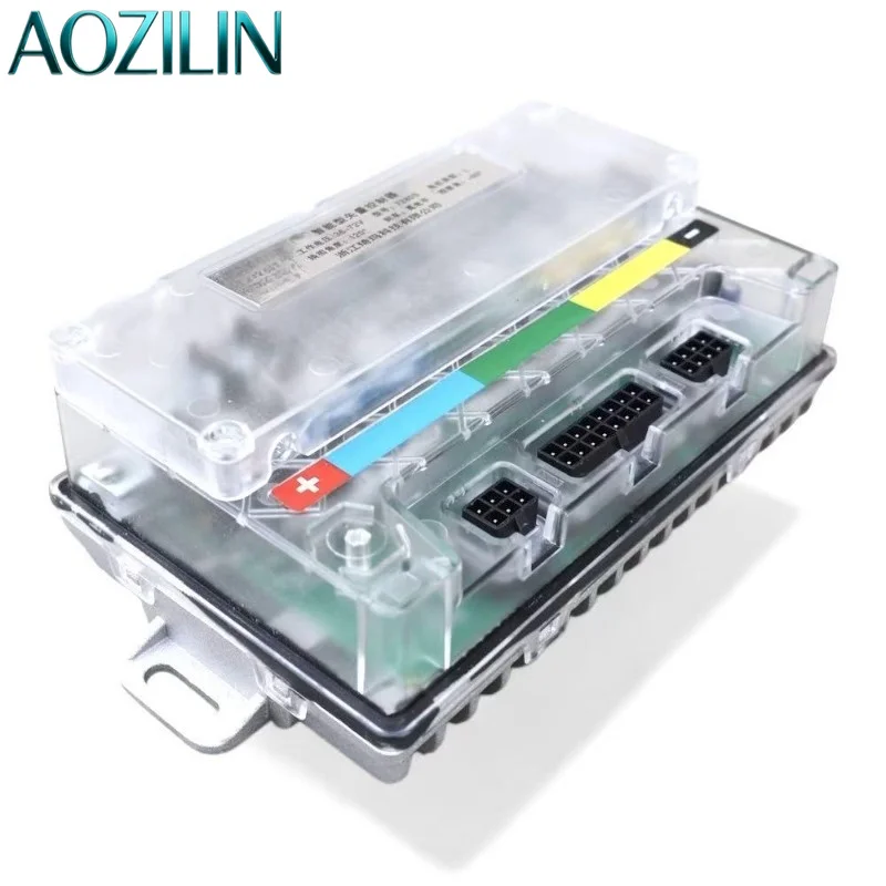 AOZILIN VOTOL 7280S Sine Wave Motor Controller 72V 80A Self-learning Silent Controller For Electric Motorcycle E-bike