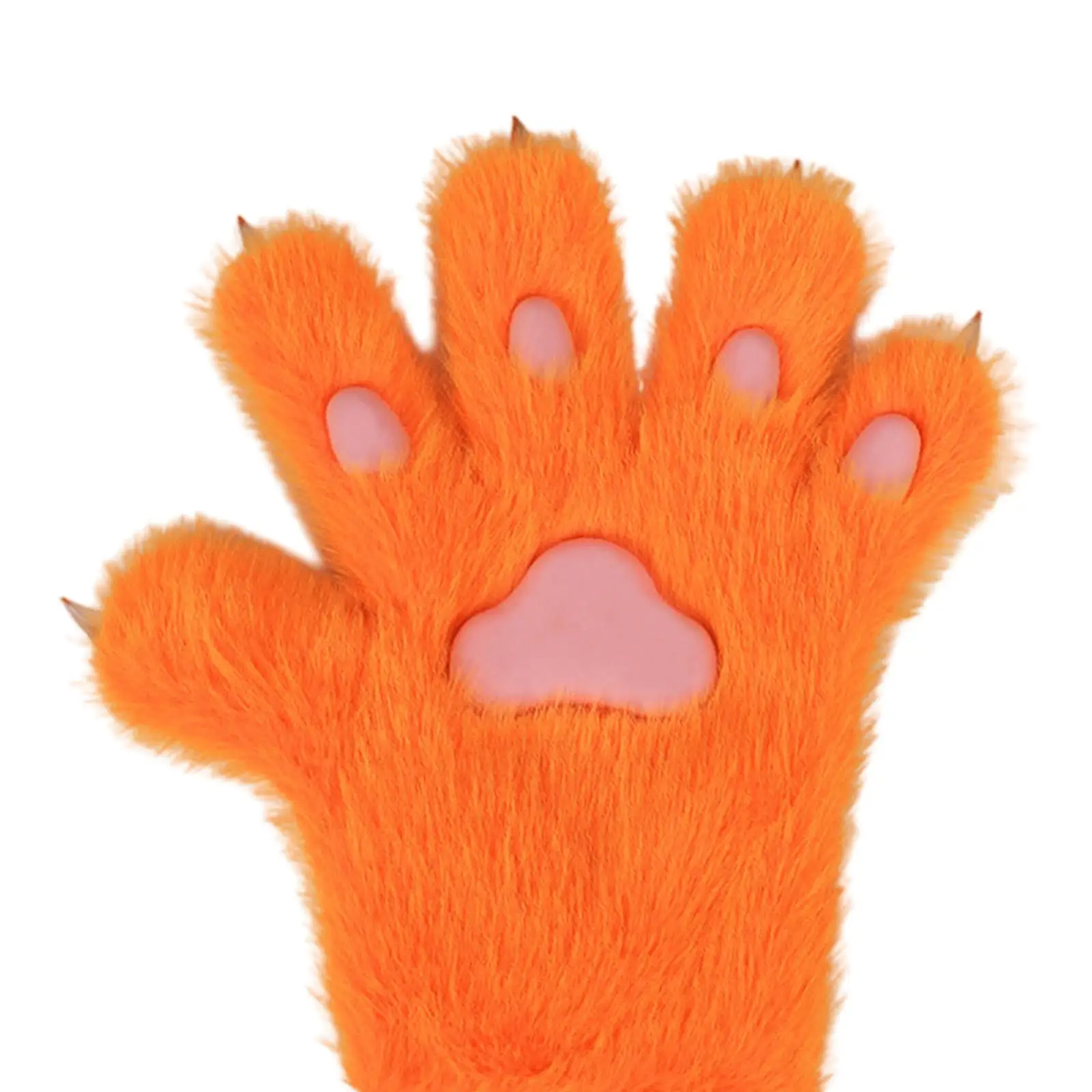 Cat Claw Gloves Men Women Costume Accessories Plush Animal Claws Handwear Animal