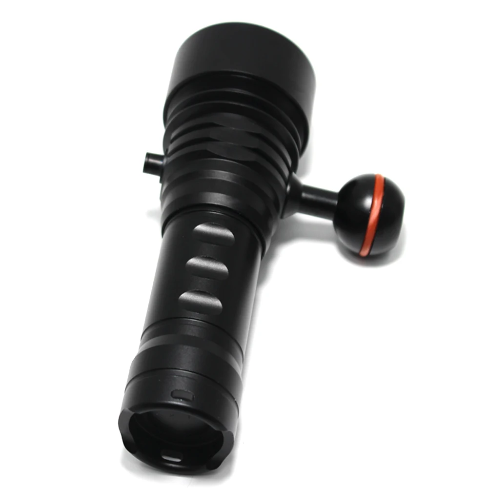 Professional LED Dive Flashlight Lamp Underwater Photography Video Lanterns 100m Scuba Light Camping Fishing Dive Lantern