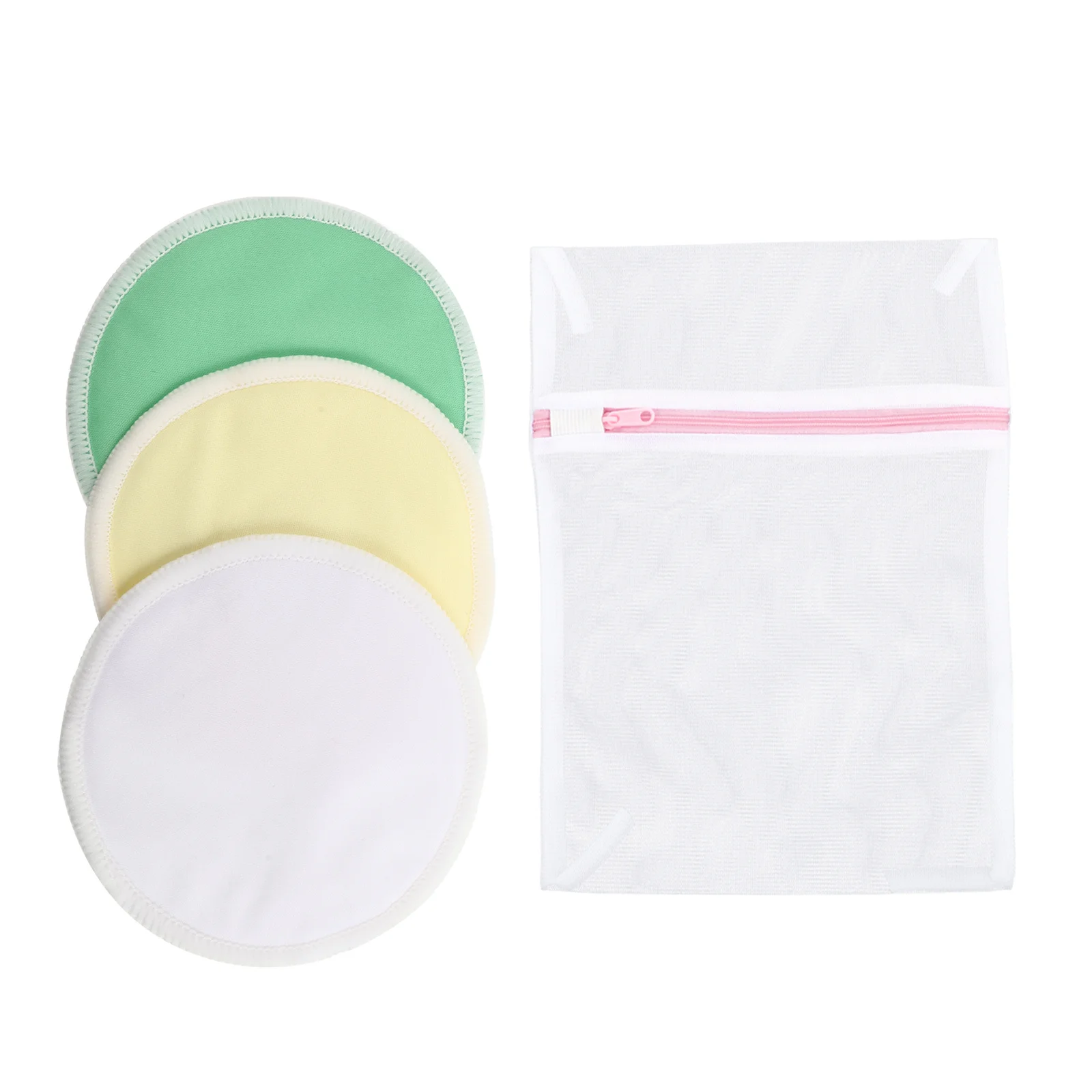 4 قطعة منصات التمريض غشاء بولي يوريثان منصات الرضاعة الطبيعية قابلة لإعادة الاستخدام قابل للغسل وسائد الثدي امتصاص قوي مرنة الطبيعية #4