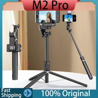 Original AOCHUAN M2pro Foldable Selfie Stick Face Tracking Smartphone Gimbal Stabilizer Custom Phone Tripod For Iphone Android