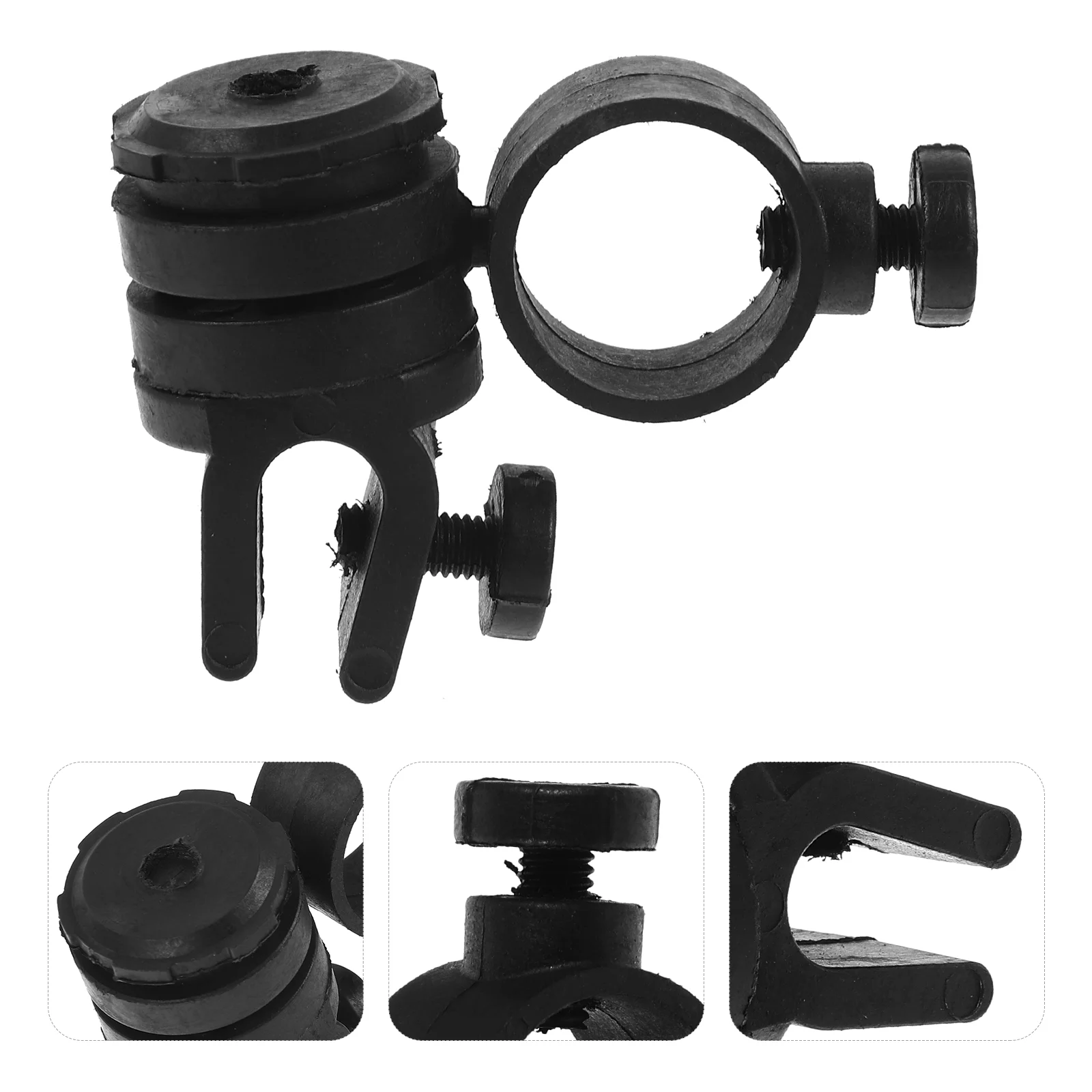 Lamp Clip Light Stand Hats with Plastic LED Hard Clips for Headlamp Full Brim