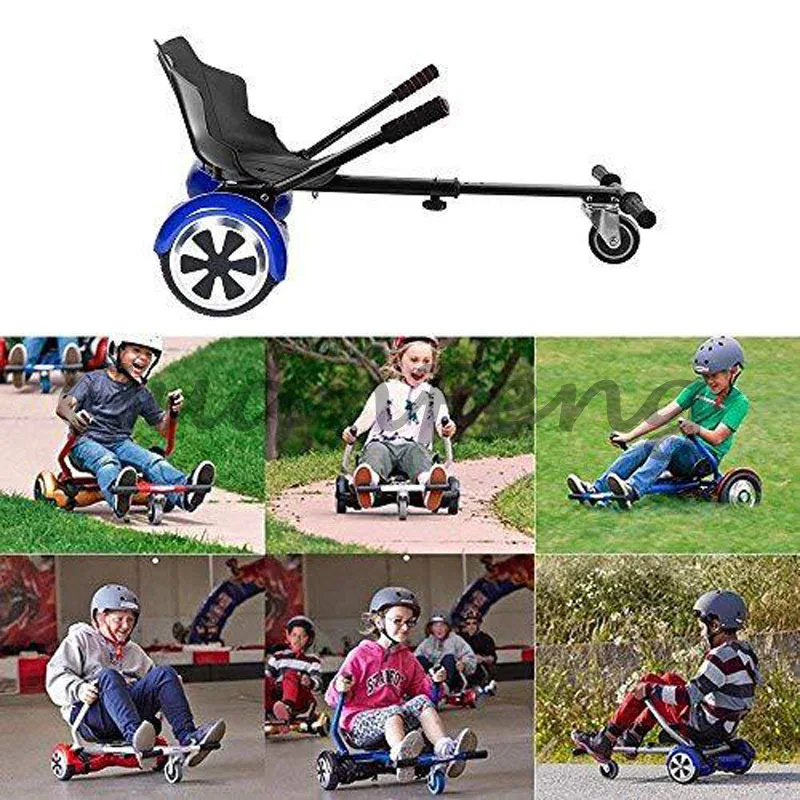 إطار عربة هوفر متوازن للأطفال تحوم كارت ذاتية التوازن ملحقات قابلة للتعديل قطب واحد