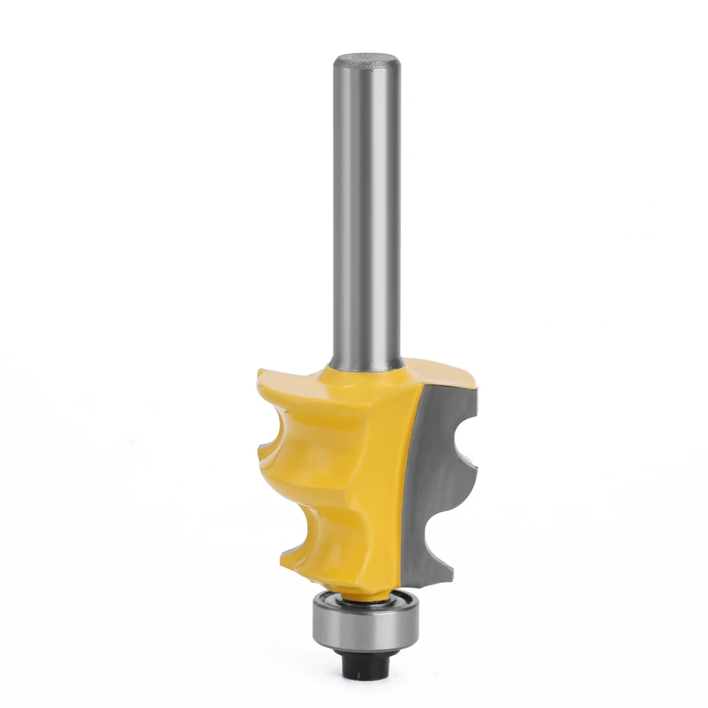 LAVIE-Carbide Fresadora para Carpintaria, 8mm Haste, Bit De Moldagem Arquitetônica, Bit De Roteador, Moinho De Cara, 02079, 1Pc