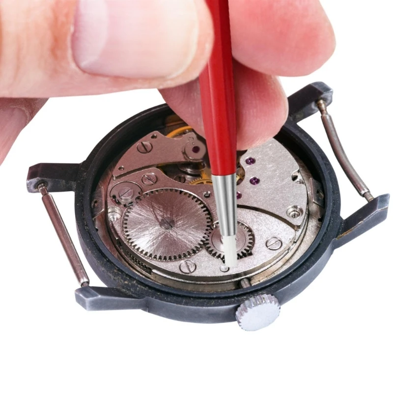 ipiip 3 pezzi penna a pennello per rimuovere ruggine per riparazione orologio penna a pennello per pulizia delle