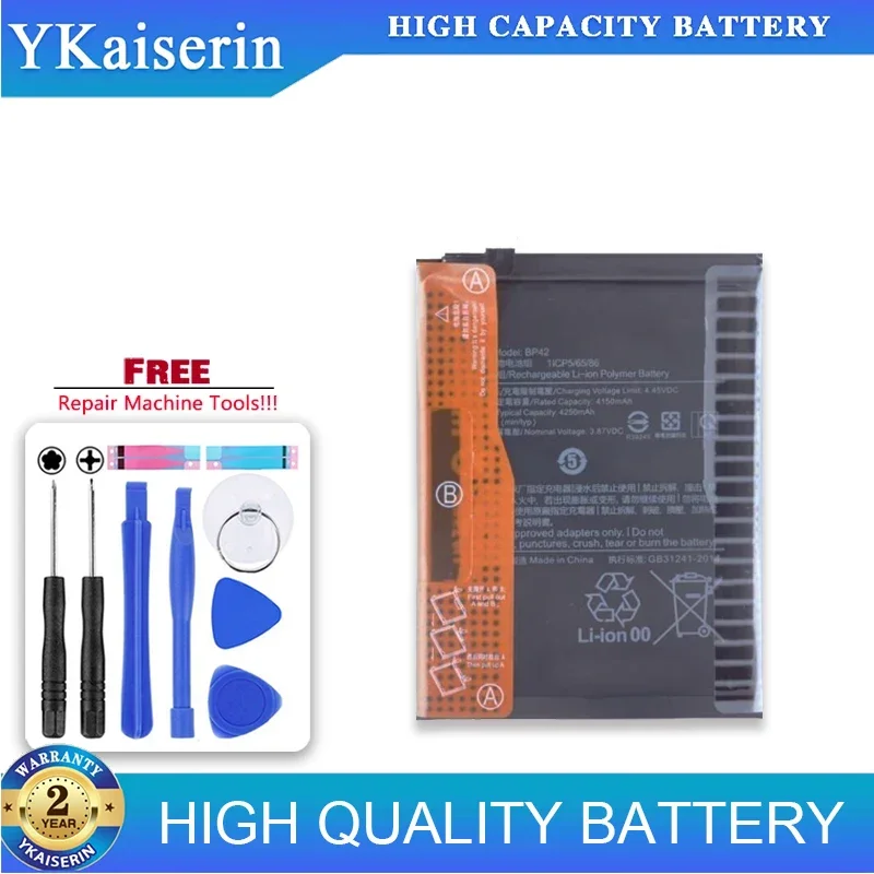 4250Mah Replacement Battery BP42 For Xiaomi Mi 11 Mi11 Lite 11Lite