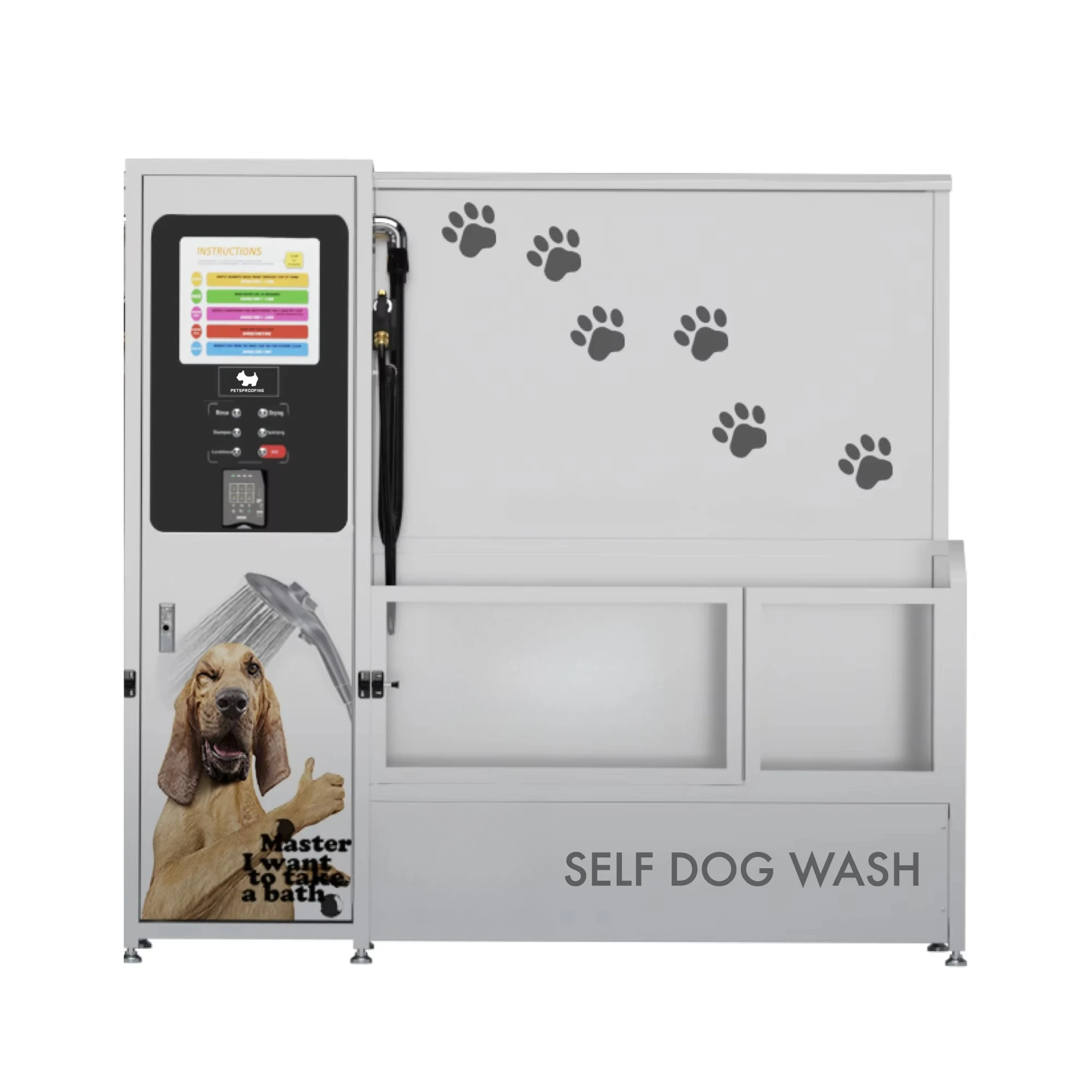 

FOODLINE Customized Dog and Cat Washing Station Self-Service Vending Machine for Grooming Bathing Products for Small Animals