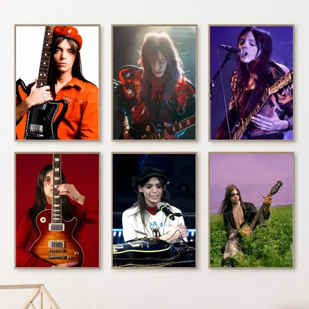 Pop Rock Singer L-Lucio COOL C-Corsi Poster HD Print Vintage Wall Art Decor for Home Study Room