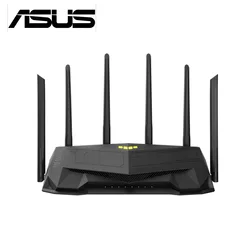 ASUS TUF Gaming AX5400 v2 Dual Band WiFi 6 Gaming Router Mobile Game Mode WAN Aggregation RGB Light VPN Fusion AiMesh Compatible