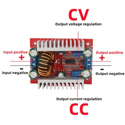 DC 400W 15A Step-up Boost Converter Constant Current Power Supply LED Driver 8.5-50V to 10-60V Voltage Charger Step Up Module