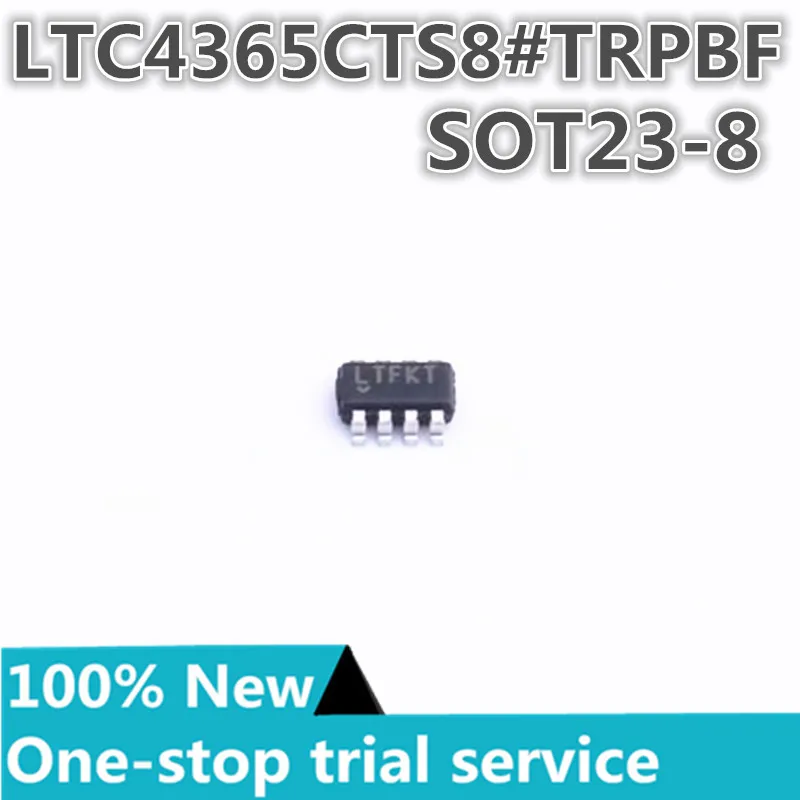 

2-100pcs %New original LTC4365CTS8 LTC4365CTS8#TRPBF Silk screen LTFKT SOT23-8 Power electronic switch