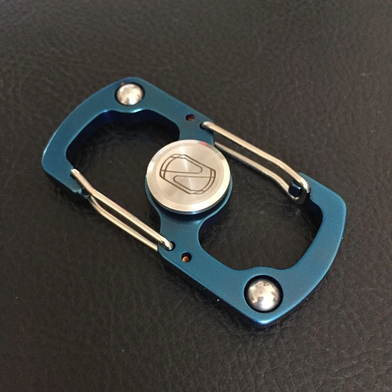 Fidget Spinner rouleau porte-clés EDC métal soulagement du Stress jouet toupie pointe Gyroscope soulager Anti-Stress anxiété Gadgets enfants