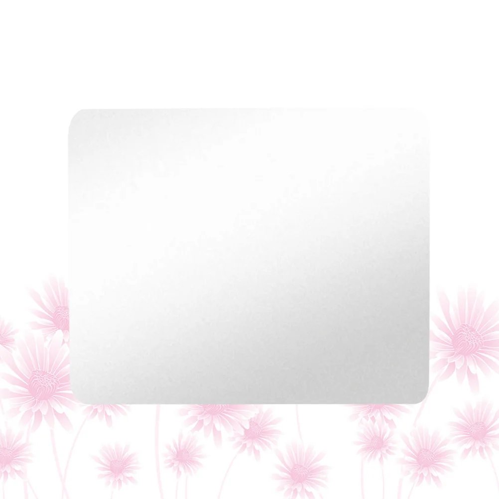 

1pc Aluminum Alloy Mouse Pad Metal Desktop Mat Non-Slip Scratch Resistant For Home Office Gaming Double Side Mouse Mat