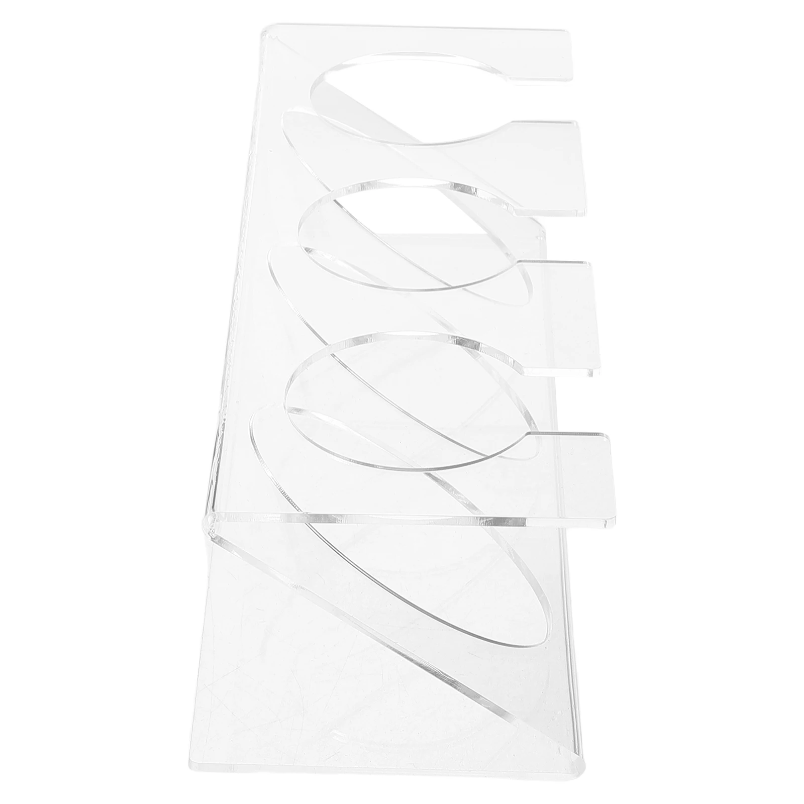 

Clear Acrylic Bean Storage Test Tube Holder Stand Transparent Vial Display Organizer For Kitchen Tea Bar Dosing Glass Vials