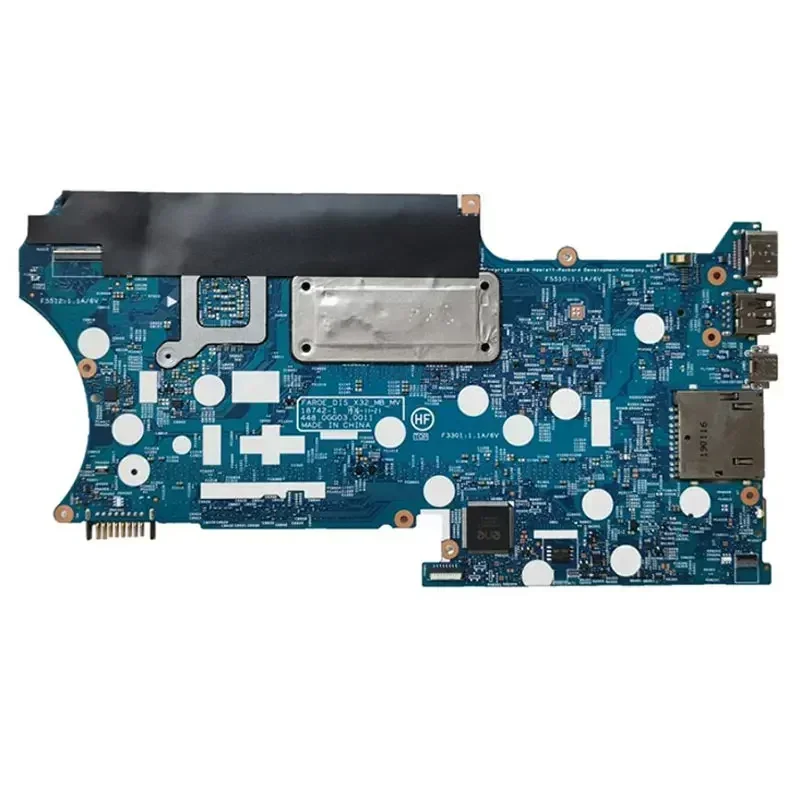High QualityFor HP Pavilion X360 14-DH 14M-DH Laptop Motherboard 18742-1 Mainboard With I3 I5 I7 8th/10th Gen CPU DIS DDR4 100%
