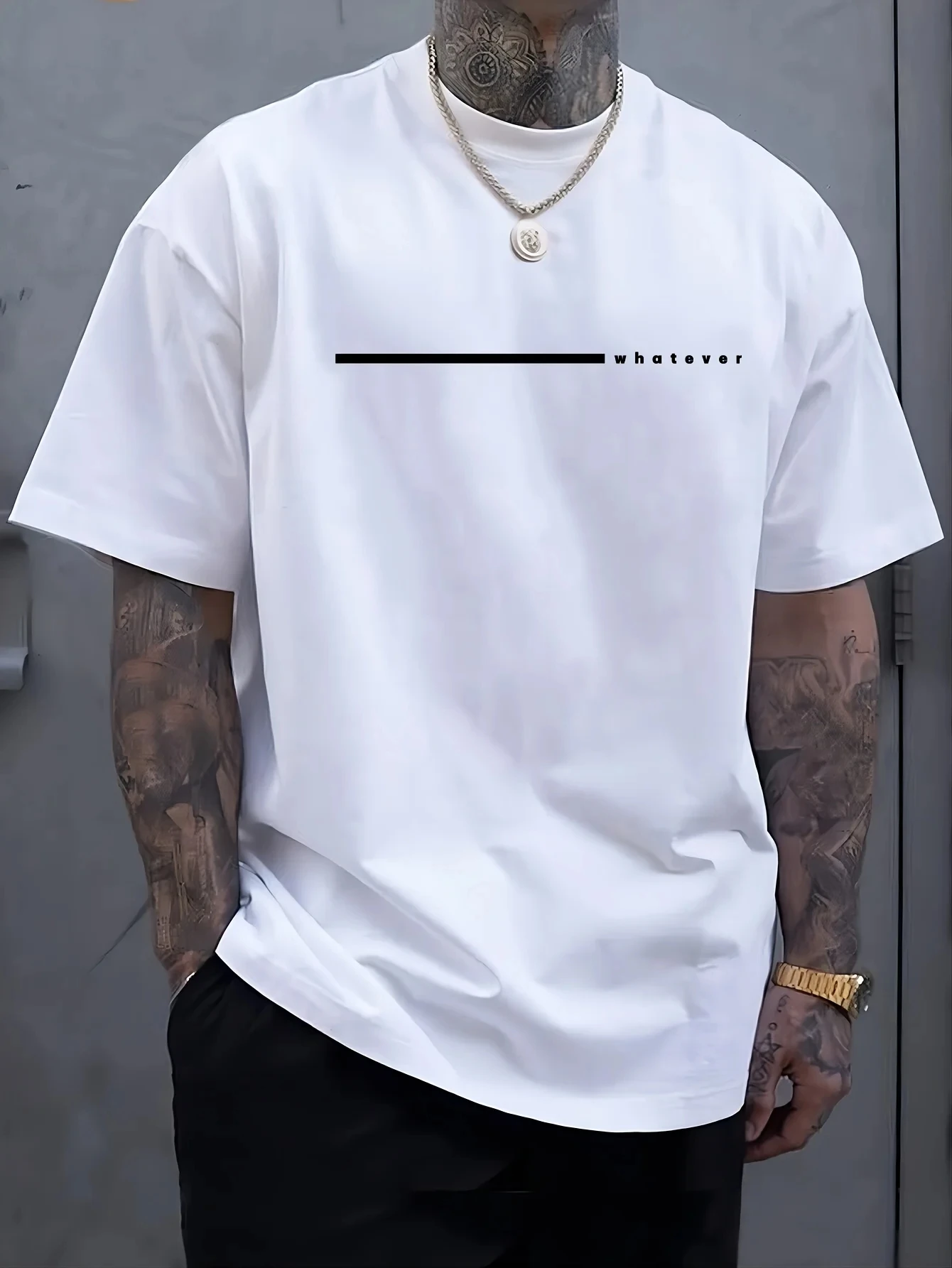 

Мужская футболка «Чайка», большой необычный значок, топ-кассион с короткими рукавами, новая классическая уличная одеждаФутболка.