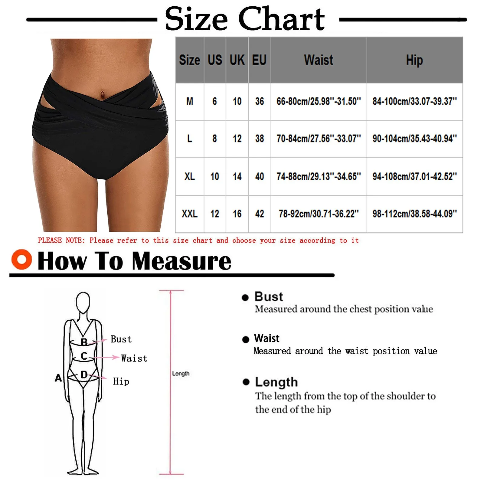 Women'S Fashion Sexy Swim Briefs High Waist Solid Color Large Size Cross Bandage Bikini Bottoms Trajes De BañO Mujer