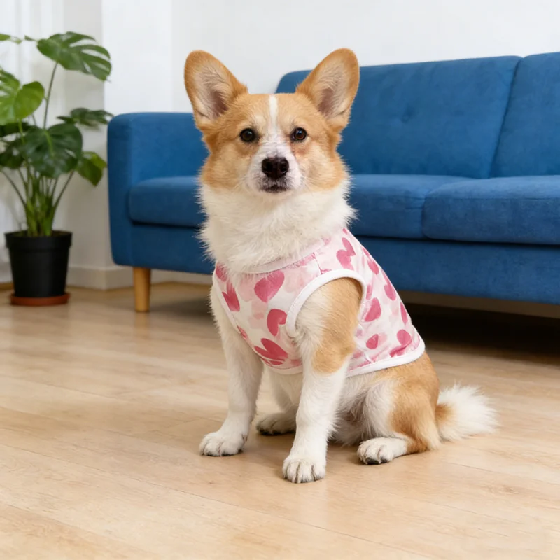 เสื้อผ้าสุนัข เสื้อกั๊กสุนัขบา - Summer Clothing In French บทวิจารณ์และราคา