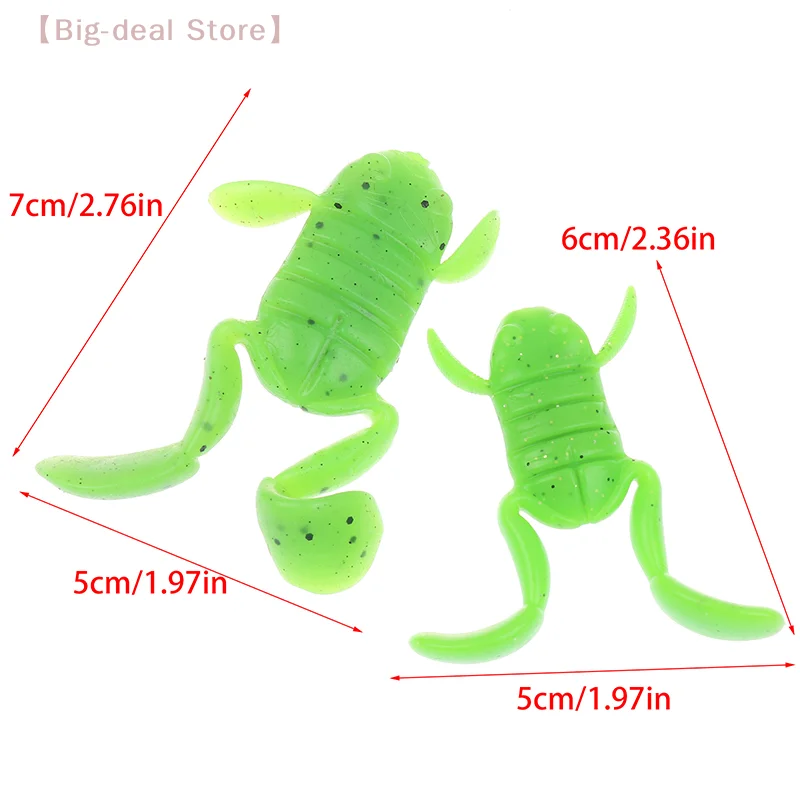 

Мягкая приманка-лягушка (1 шт.) 5г/10г, из ТПЭ, для поверхностной ловли, легко крепится на крючок, любимая рыбой приманка