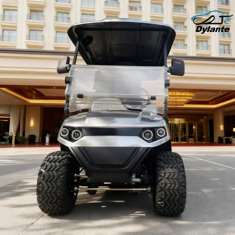 حار بيع عربة جولف كهربائية في الهواء الطلق 4 مقاعد نادي الركاب سكوتر للبيع في الولايات المتحدة الأمريكية وكندا سيارة كهربائية لملعب الجولف #1