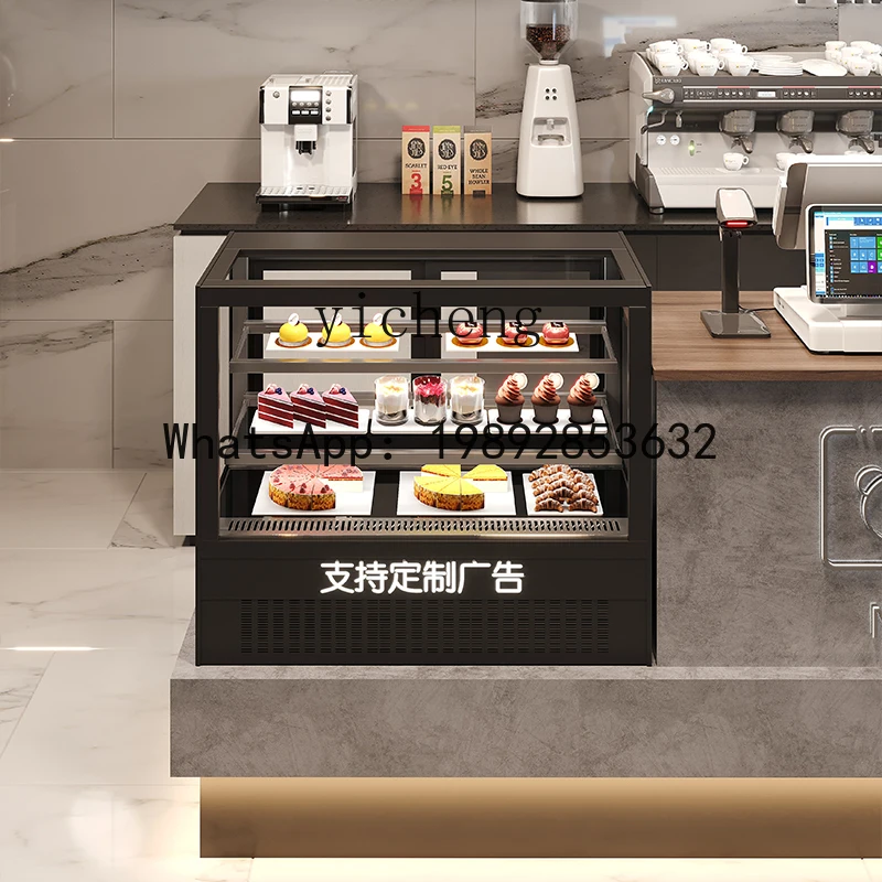 AB  cake display cabinet small bar beverage commercial air-cooled desktop fresh-keeping refrigerator