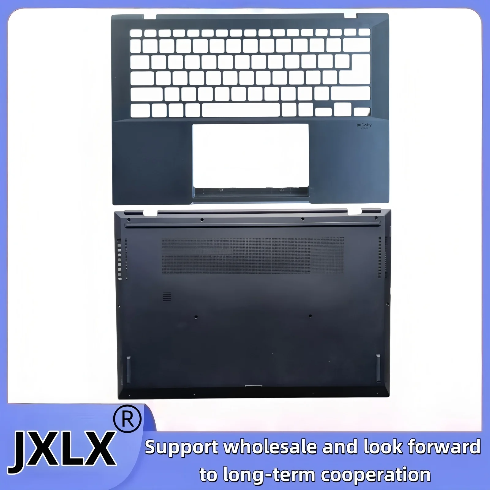 JXLX® New for ASUS Expert Book B9403 B9403CV B9403CVA 23 Models Laptop lpper Case Palmrest Cover/Bottom Base Cover Lower Case
