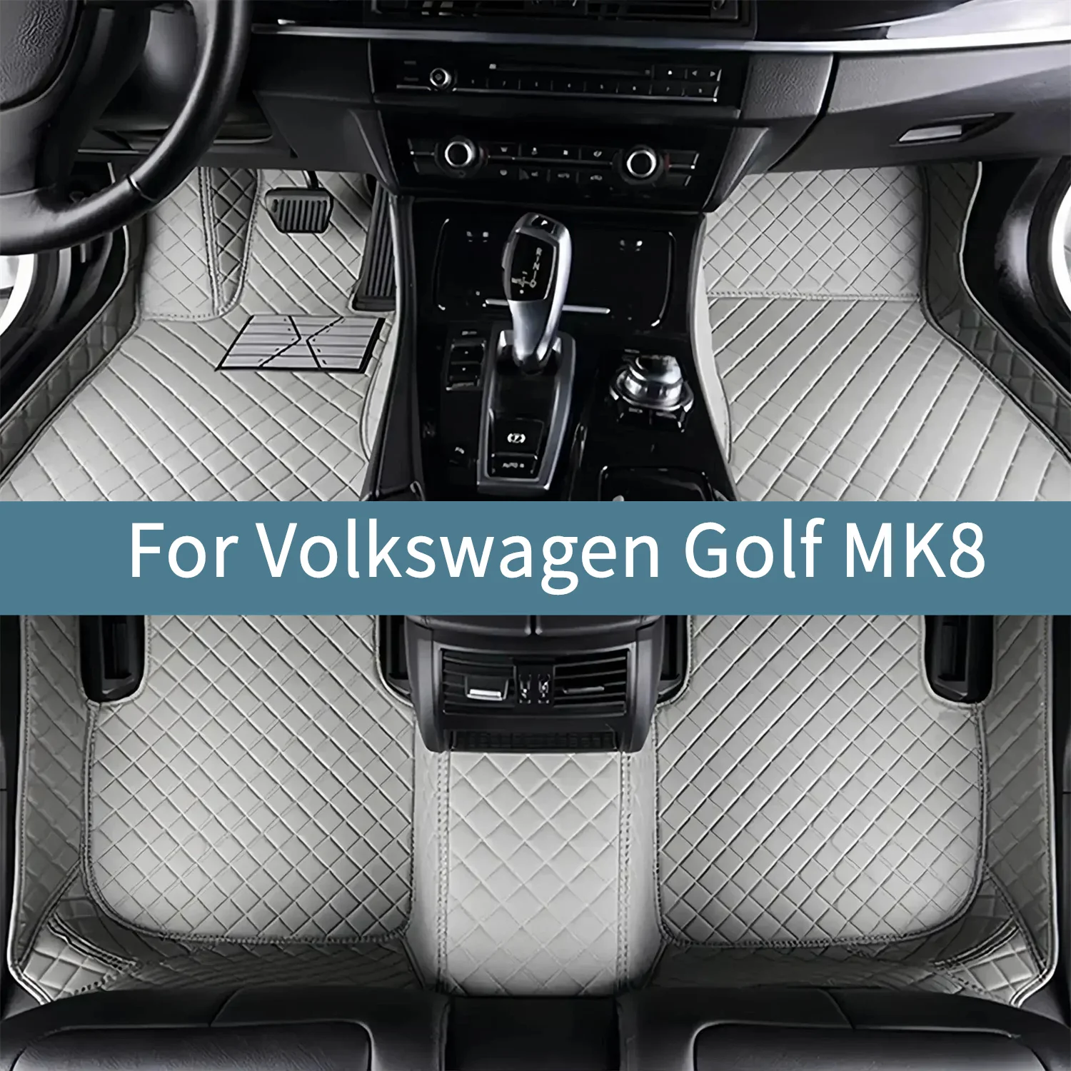 

Полный комплект автомобильных ковриков для Volkswagen Golf MK8 2024 2025 2026, аксессуары для интерьера, напольные коврики для автомобилей
