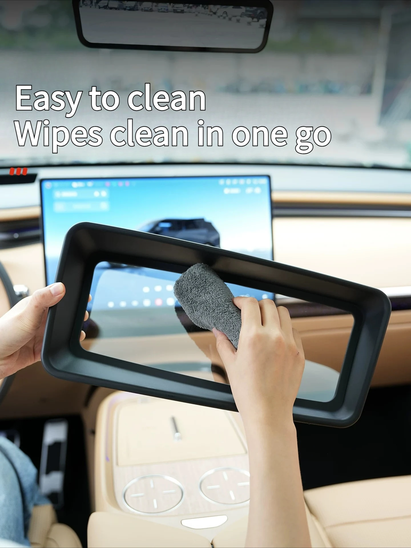 For Xpeng GX 2026 Car Dashboard Head-Up Display Protective Cover HUD Guard Clear and No Reflections Car Interior Accessories