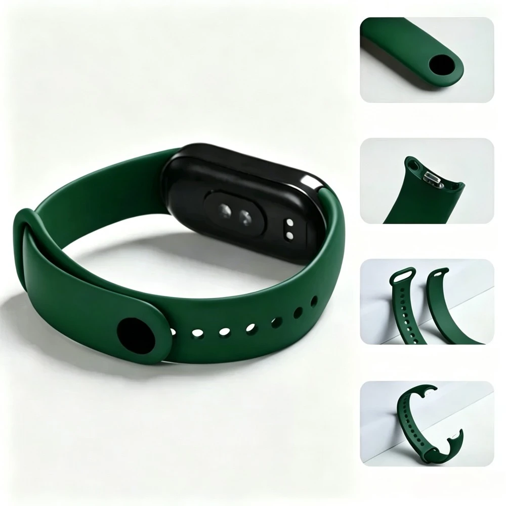 Armband für Xiaomi Mi Band 10 9 8 NFC MiBand 10 Ersatzband Correa Silikon Sport-Armband Pulsera Mi Band 10 Uhrenarmband – Detail 13