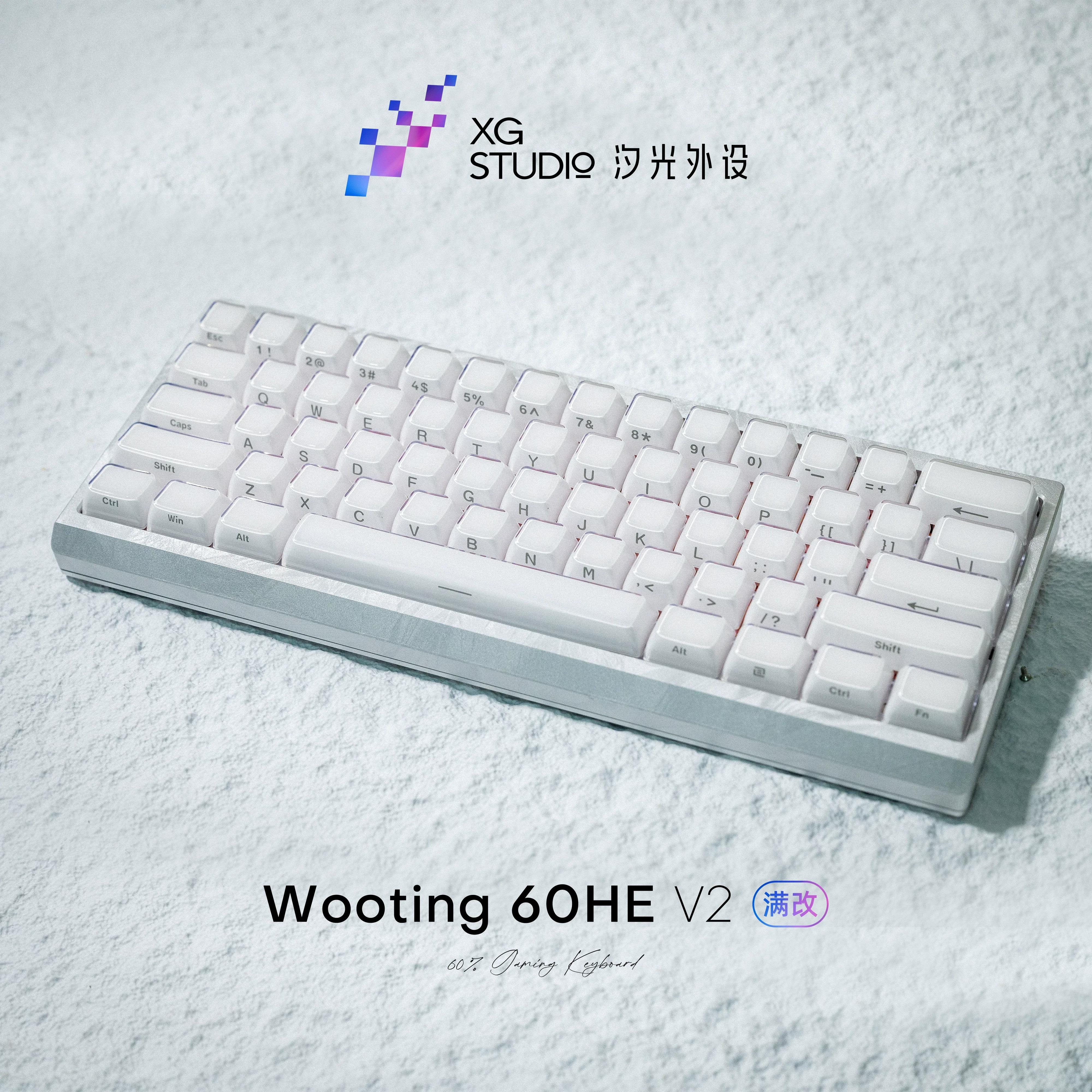 original Wooting 60HE V2 Magnetic switch mechanical keyboard Finished keyboard CLT60 aluminum shell