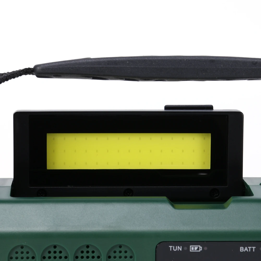 

Светодиодный солнечный радиоприемник-фонарь с функцией чтения, 10000 мАч, аварийное радио с ручным динамо-генератором, зарядка Type-C, солнечная зарядка, аварийное радио с функцией SOS-сигнала