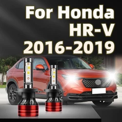 2Pcs 30000Lm H4 Led Headlight Super Bright Car Light 6000K 180W Lamp with Fan For Honda HRV 2016 2017 2018 2019