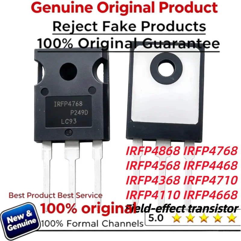 5PCS 100%  New Original IRFP4110 IRFP4710 IRFP4368 IRFP4468 IRFP4568 IRFP4668 IRFP4768 IRFP4868  MOSFET TO-247